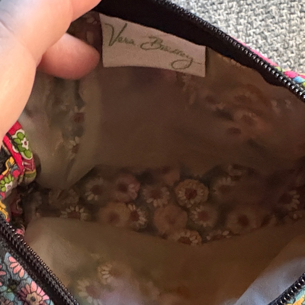 Vera Bradley Floral Quilted Tote and Pouch - Picture 3 of 8